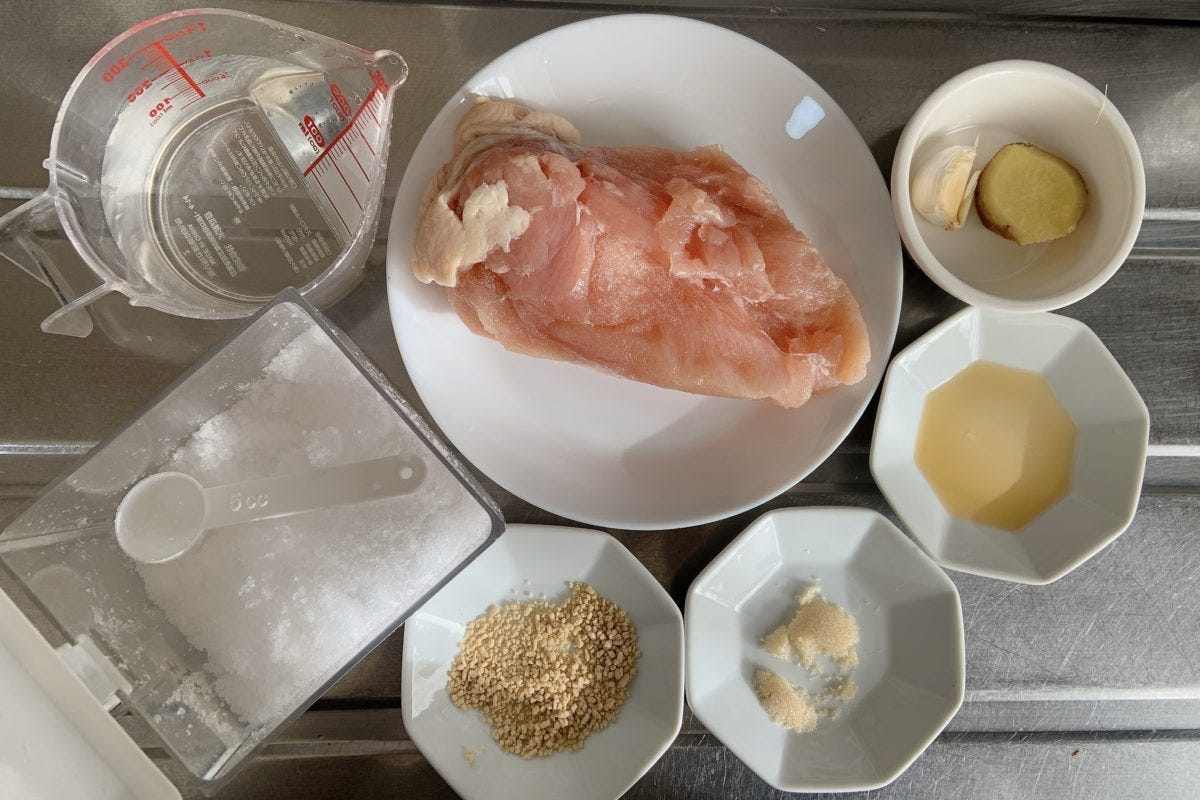 鶏塩チャーシュー