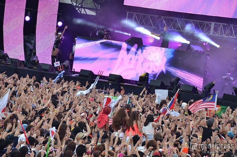 「ULTRA JAPAN」の会場風景