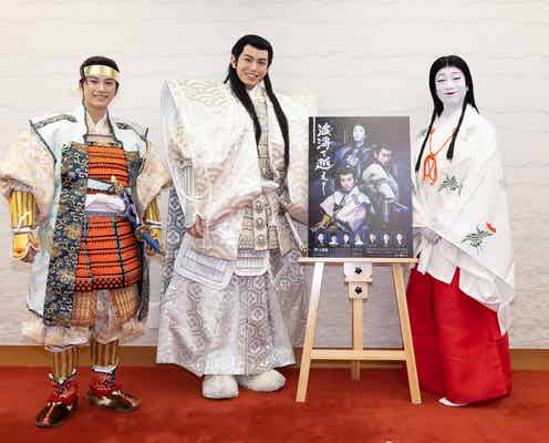 IMPACTors影山拓也&Lil かんさい嶋崎斗亜「稽古を重ねてきた」舞台開幕に意気込み きつねダンスならぬ“狐舞踊”飛び出す<波濤を越えて>