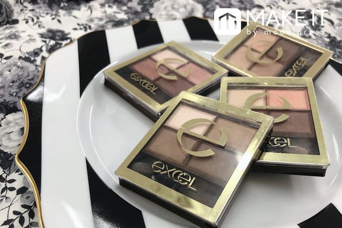 エクセル/スキニーリッチシャドウ/全7色(うち1色限定)/各1,500円(税抜) (C)メイクイット
