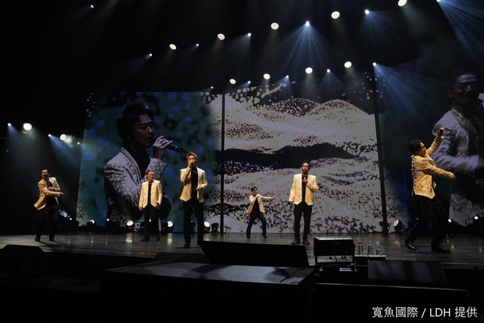 EXILE「EXILE LIVE 2023 in TAIPEI」の様子(提供写真)