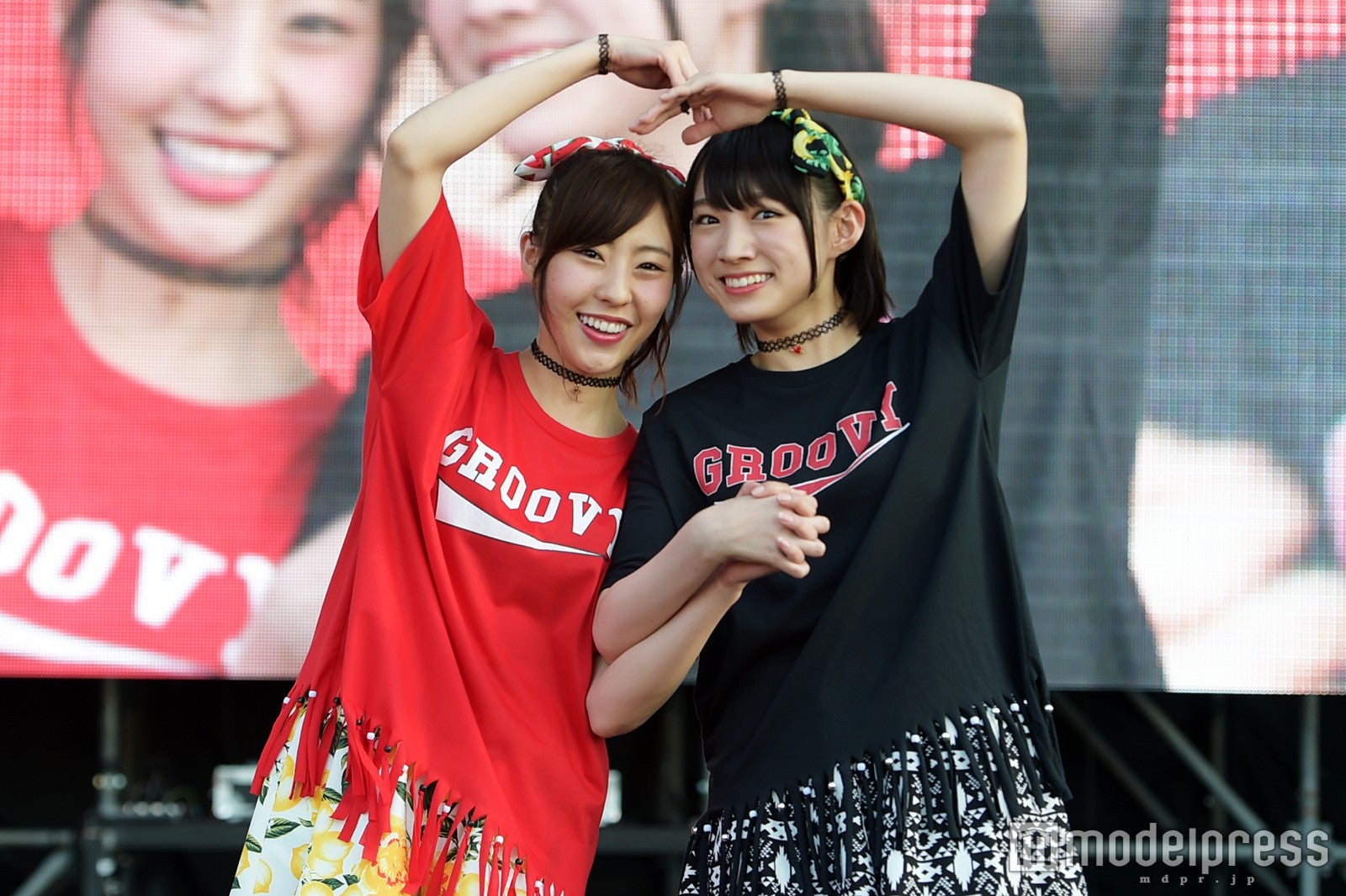 藤江れいな、太田夢莉（C）モデルプレス