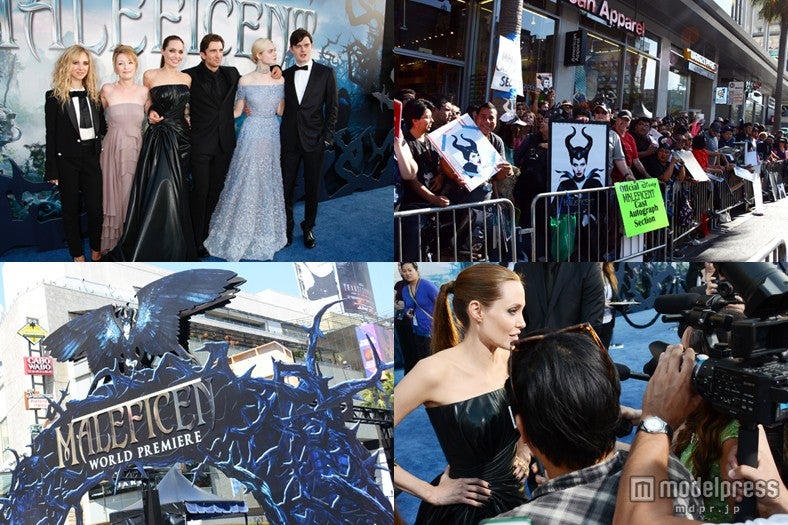 ディズニー映画「マレフィセント」LAプレミア現地レポ　アンジー＆ブラピ登場でハリウッド熱狂