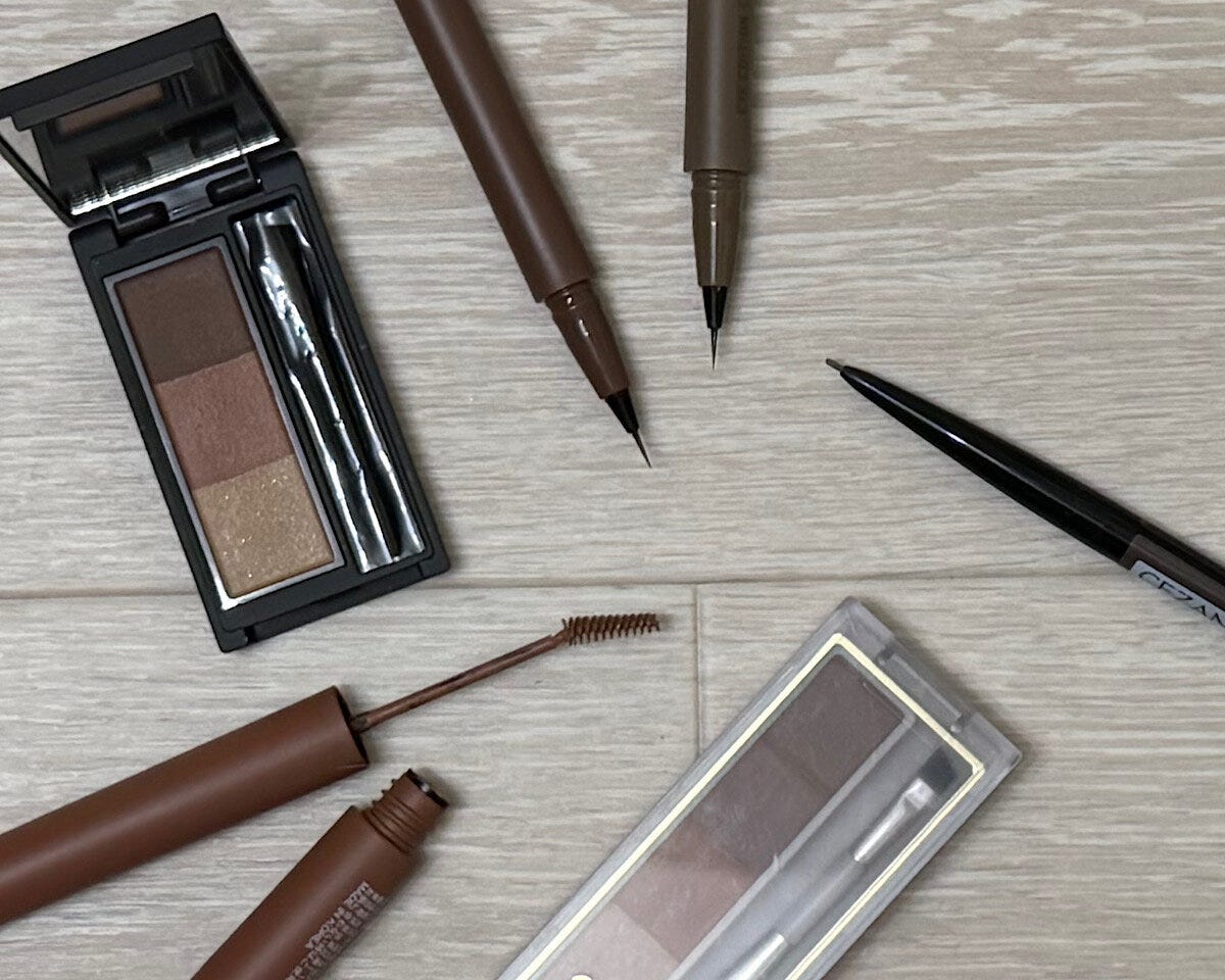 アイブロウアイテムを使いすぎる アイブロウアイテムを使いすぎる