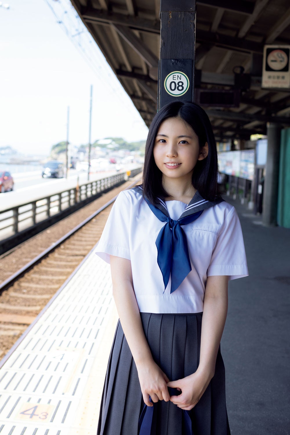 画像3/6) ハロプロ研修生・後藤花、人生初のグラビア挑戦 制服姿で