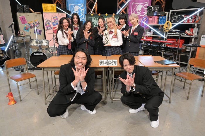 HANA、盛山晋太郎、菊池風磨(C)テレビ朝日