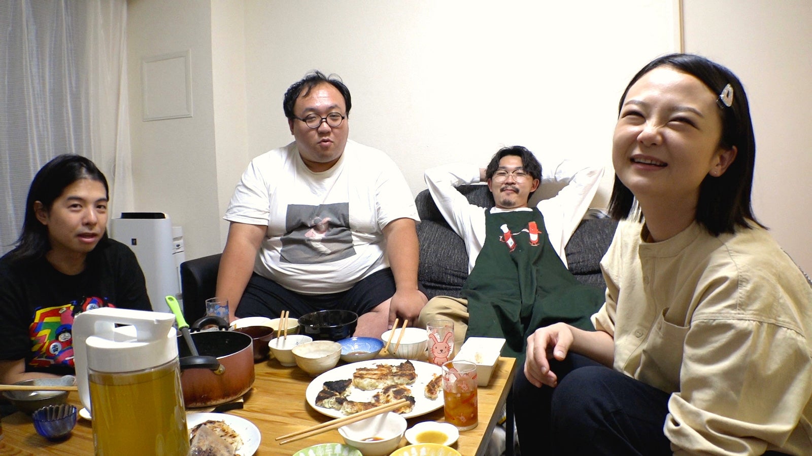 森本サイダー、ママタルト・大鶴肥満、オズワルド・伊藤俊介、蛙亭・イワクラ（C）カンテレ