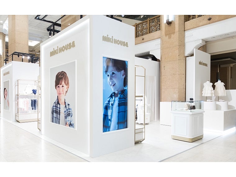 「ミキハウスゴールドレーベル」 高島屋日本橋店で最大規模の期間限定店