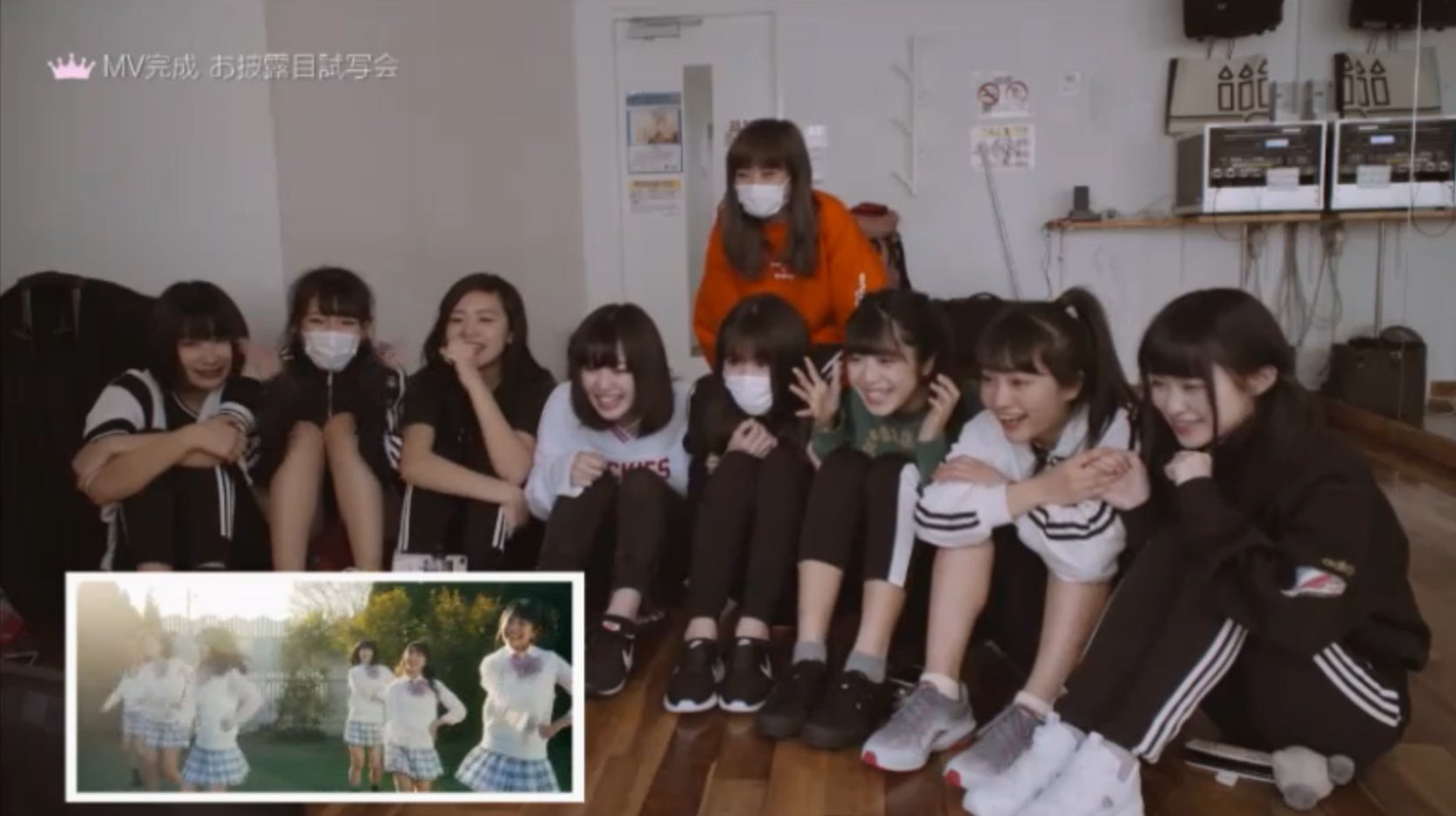 MVお披露目会／「女子高生ミスコンFINALIST～ハレトキドキＪＫ～」より（提供画像）