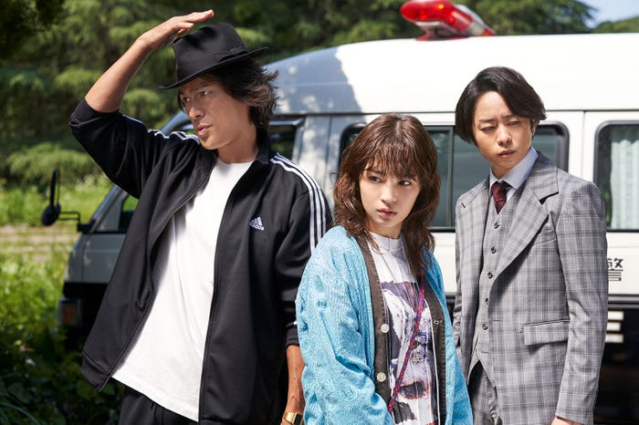 江口洋介、広瀬すず、櫻井翔(C)2023 映画「ネメシス」製作委員会