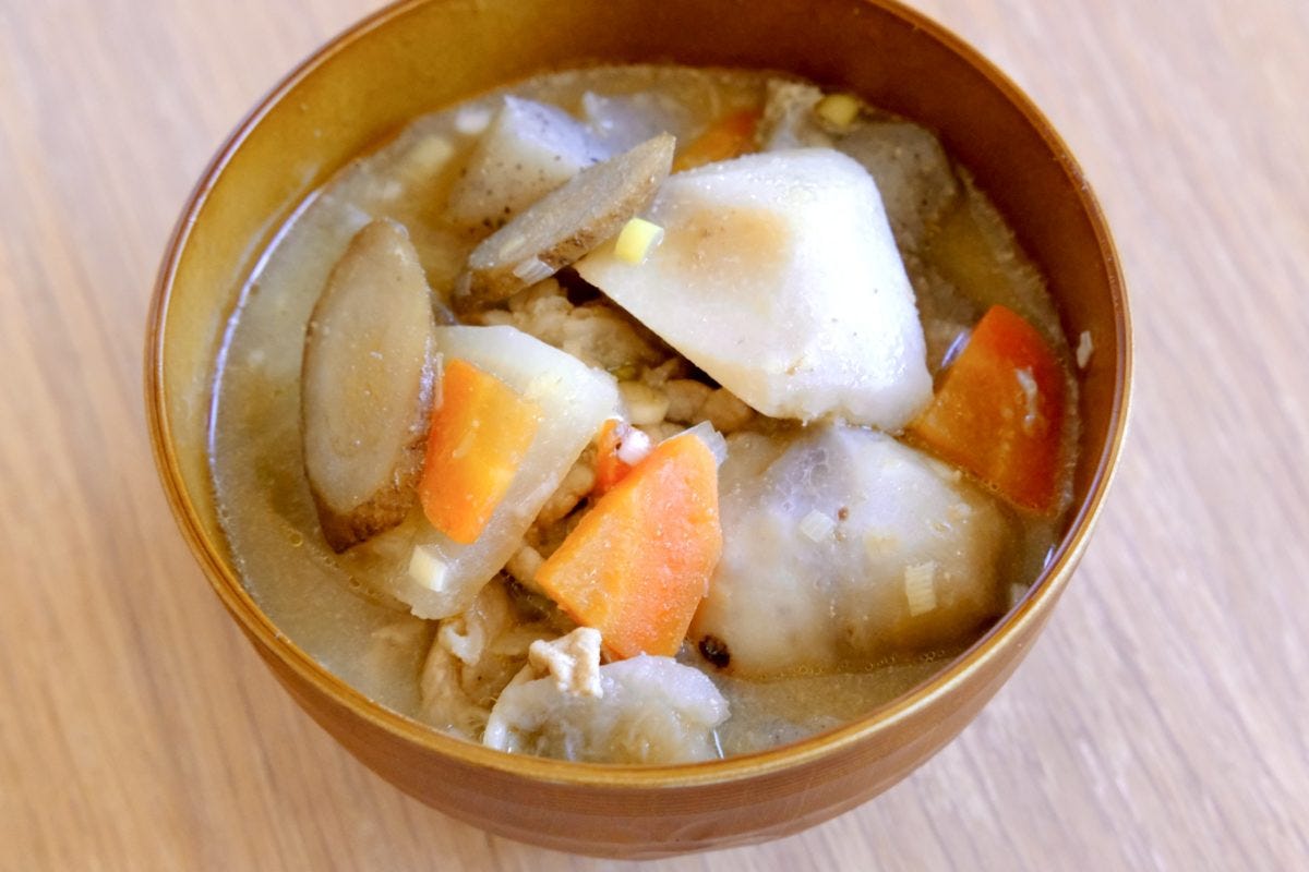 ロバート馬場・秘伝の豚汁