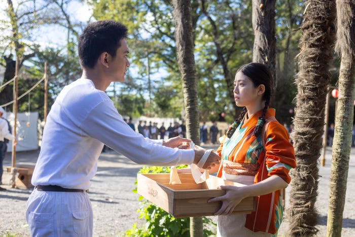 北村匠海、今田美桜「あんぱん」第12話(C)NHK