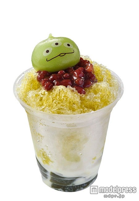 シェイブアイス（抹茶あずき）￥520／TDL（C）Disney