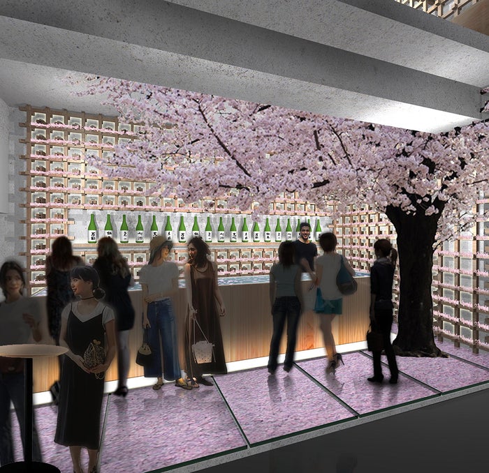 桜舞い散る花見バー Sakura Chill Bar 1万枚の花びらに埋もれる 桜プール も出現 女子旅プレス 桜舞い散る花見バー Sakura Chill Bar 1万枚の花びらに埋もれる 桜プール も出現 女子旅プレス