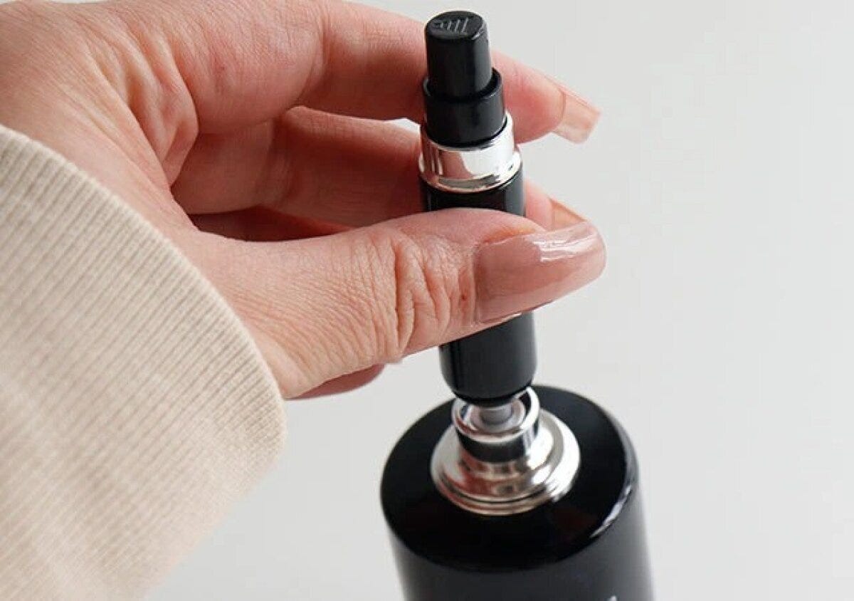 ダイソー　底部充填方式アトマイザー　使用方法