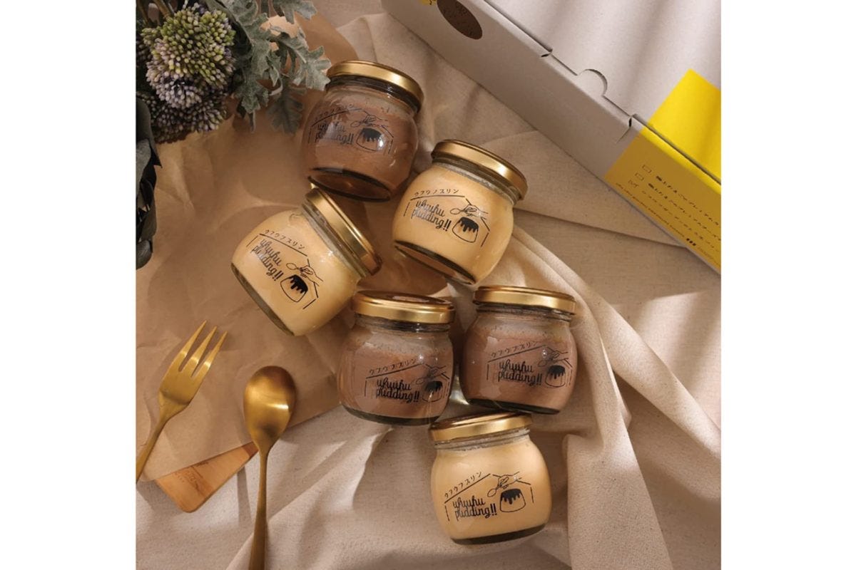 ウフウフガーデンのとろ生プリン