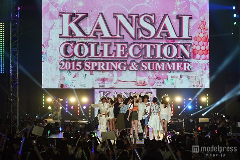 「関西コレクション 2015 SPRING ＆ SUMMER」／会場写真