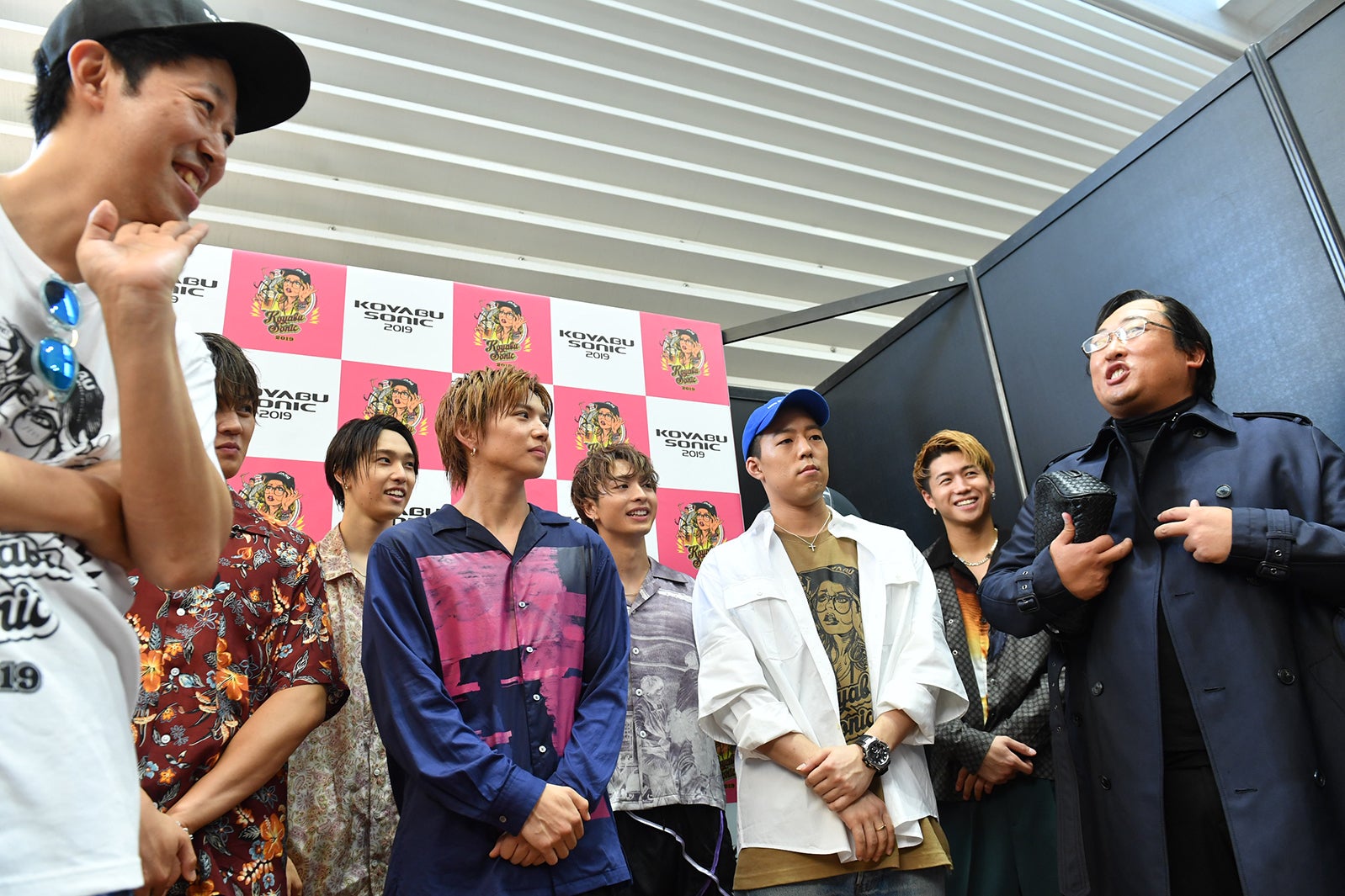 FANTASTICS from EXILE TRIBE、小籔千豊、秋山竜次／「コヤブソニック2019」の様子（提供写真）
