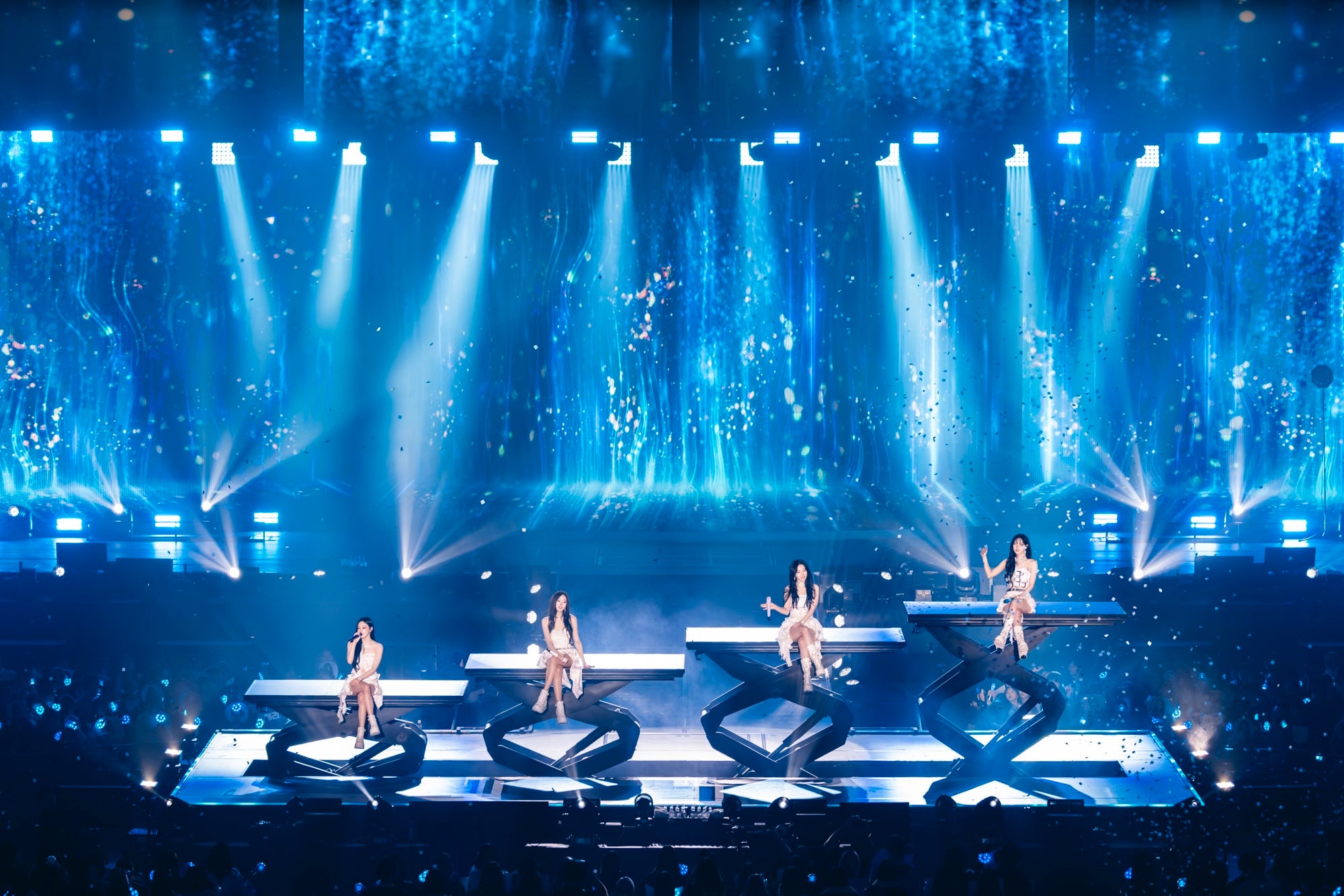 aespa「2025 aespa LIVE TOUR – SYNK : aeXIS LINE – in JAPAN」撮影：田中聖太郎