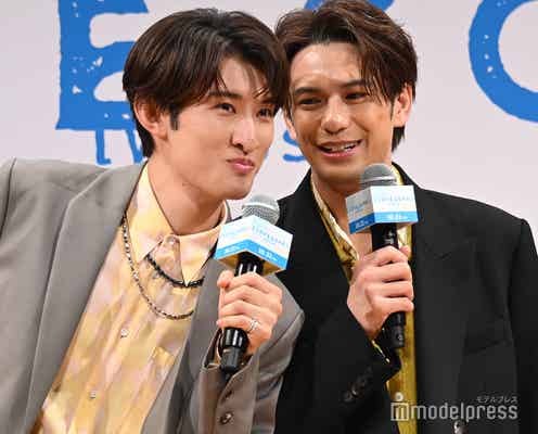 森崎ウィン&Snow Man向井康二、異例の再登場 予想外演出にイベント開始前から黄色い歓声【(LOVE SONG)】