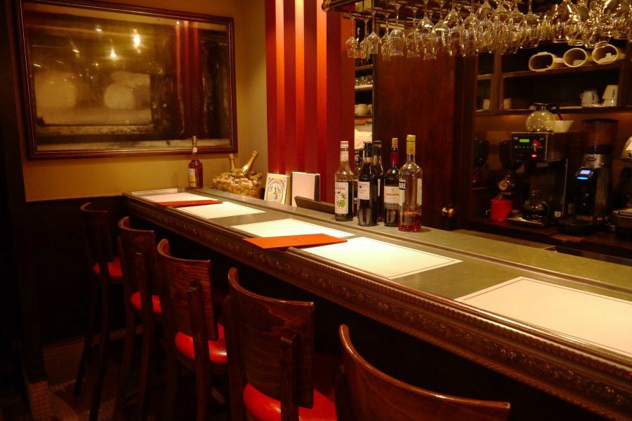 ブラッスリーヴィロン渋谷店 カウンター席