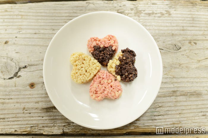 可愛いハート型に(C)モデルプレス