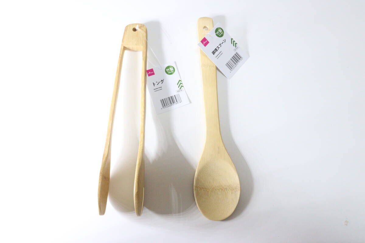 竹製トング 調理スプーン パッケージ 竹製トング 調理スプーン パッケージ