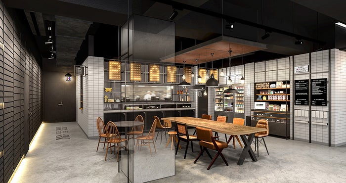 レストランエリア／画像提供：パシフィカ・キャピタル