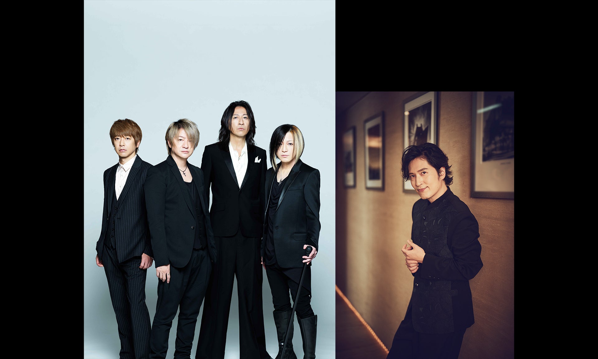 GLAY、清塚信也（提供写真）