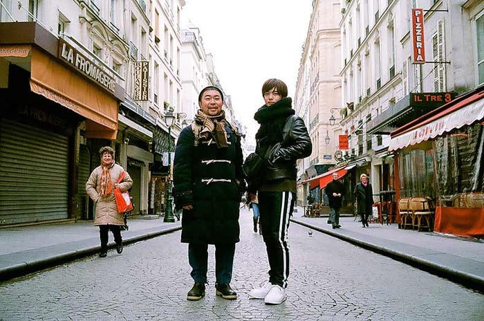 武井義明氏と千葉雄大(C)NHK