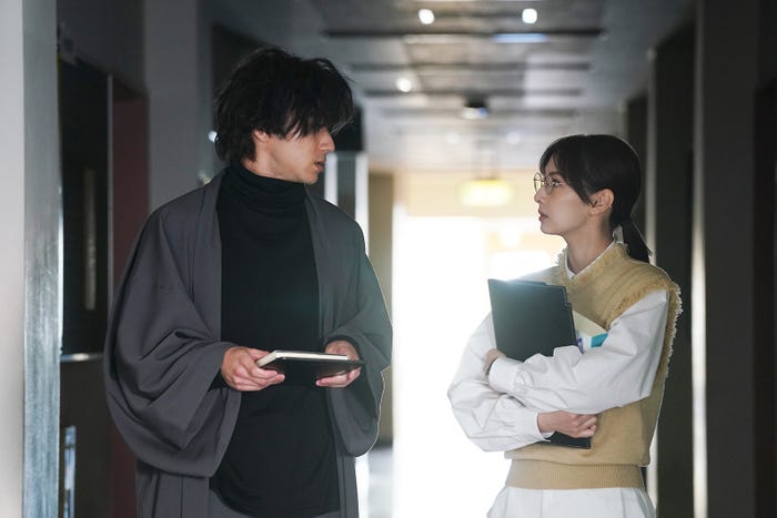 山田裕貴、北川景子 「女神の教室~リーガル青春白書~」第2話より(C)フジテレビ