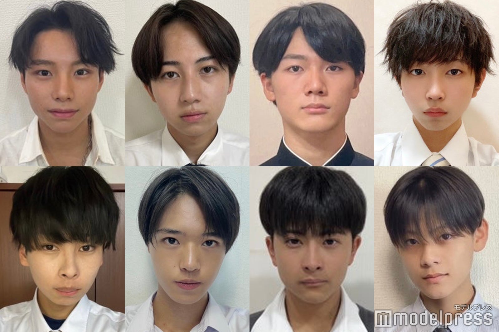 「男子高生ミスターコン2023」中部エリア候補者（一部）