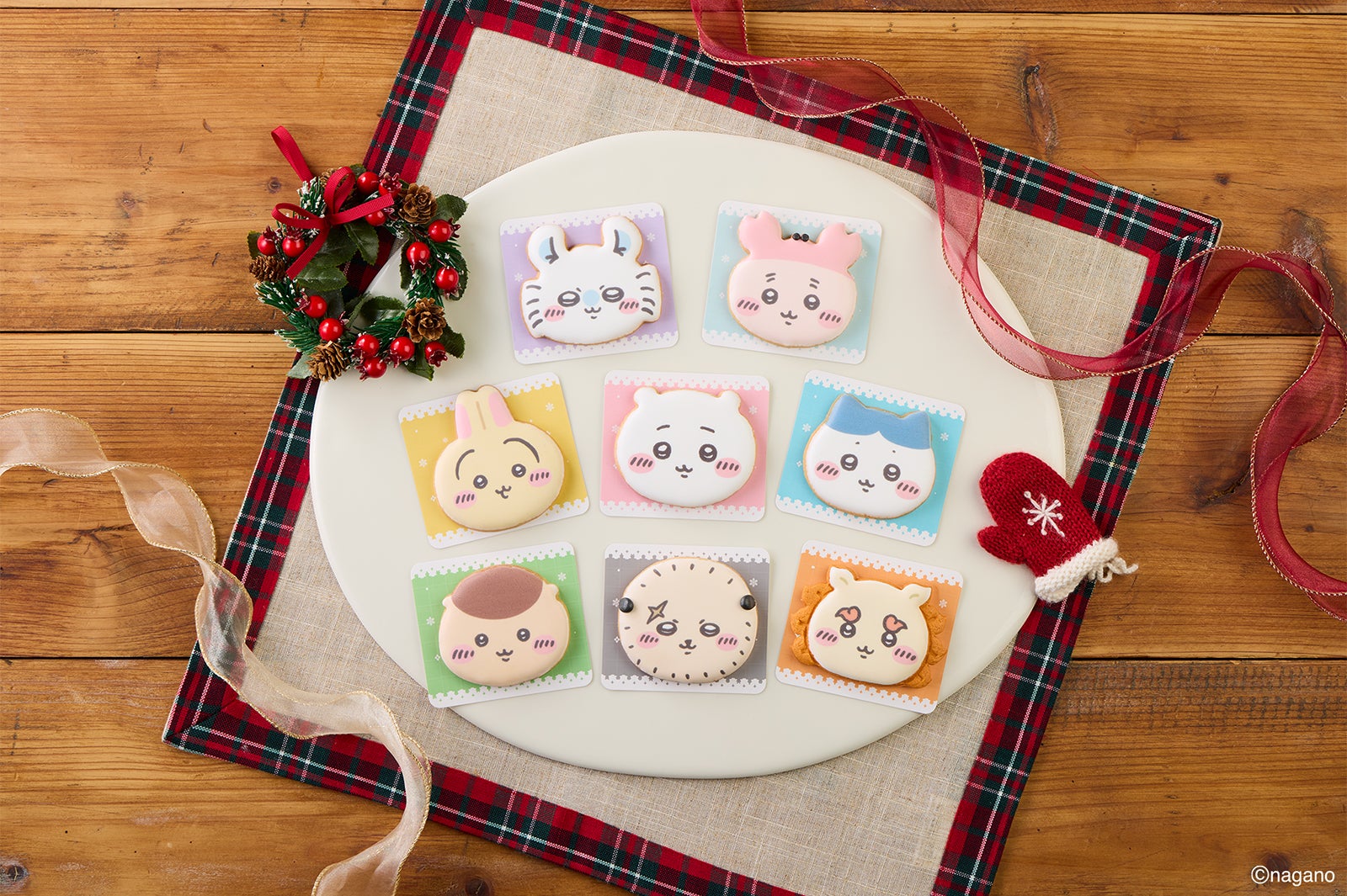 「ちいかわクリスマスマーケット」ちいかわクリスマスマーケット アイシングクッキー（提供写真）