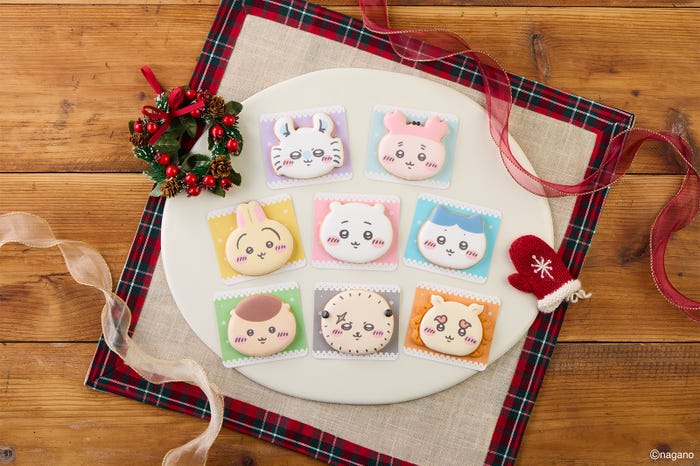「ちいかわクリスマスマーケット」ちいかわクリスマスマーケット アイシングクッキー(提供写真)