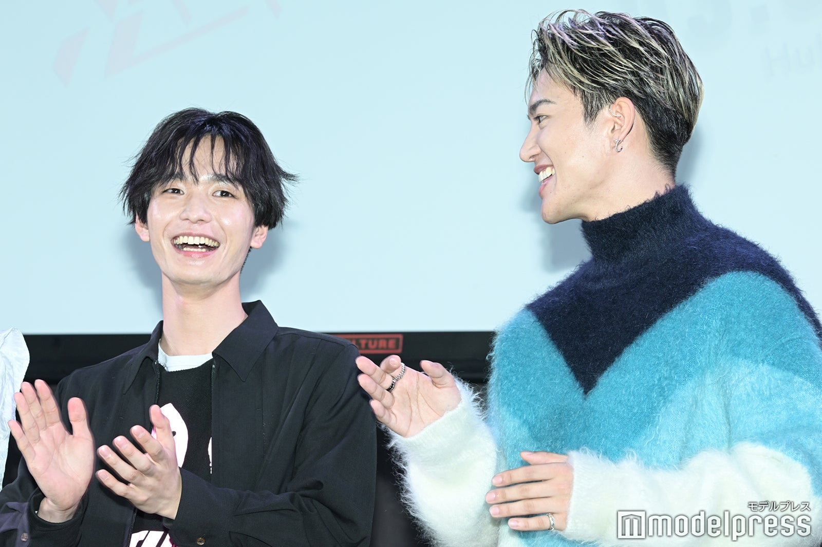 青木柚、三山凌輝 （C）モデルプレス