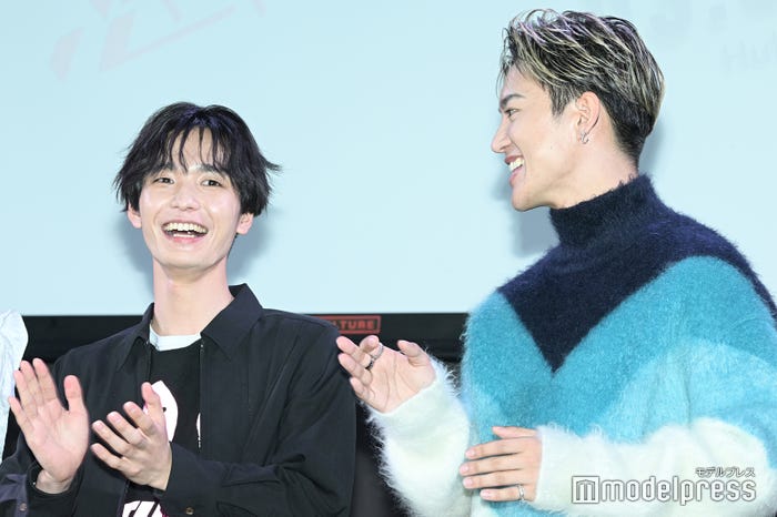 青木柚、三山凌輝 (C)モデルプレス