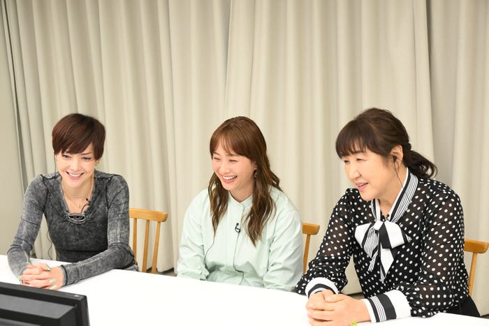 土屋アンナ、藤本美貴、北斗晶(C)TBS