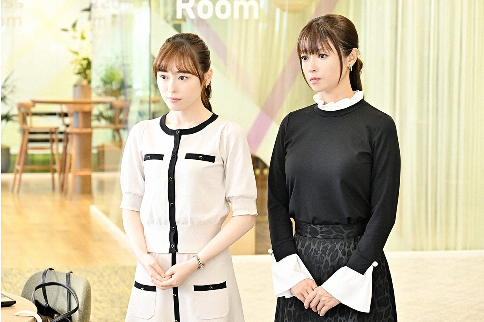 福原遥、深田恭子「１８／４０～ふたりなら夢も恋も～」第9話より（C）TBS