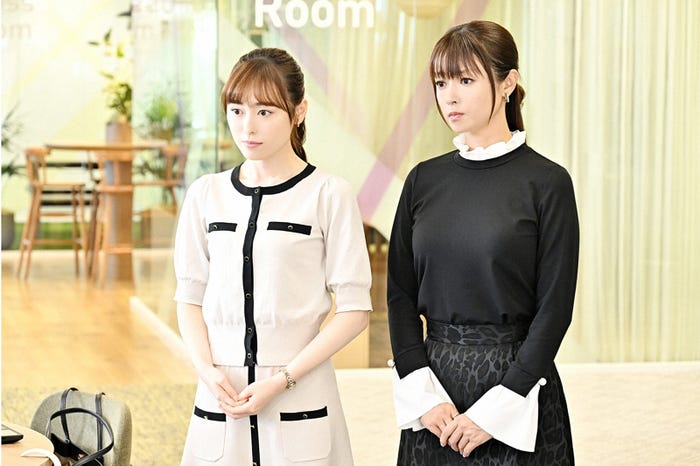 福原遥、深田恭子「18/40~ふたりなら夢も恋も~」第9話より(C)TBS