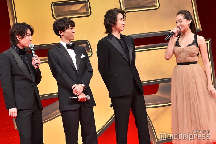 佐藤健、高橋一生、藤原竜也、沢尻エリカ (C)モデルプレス