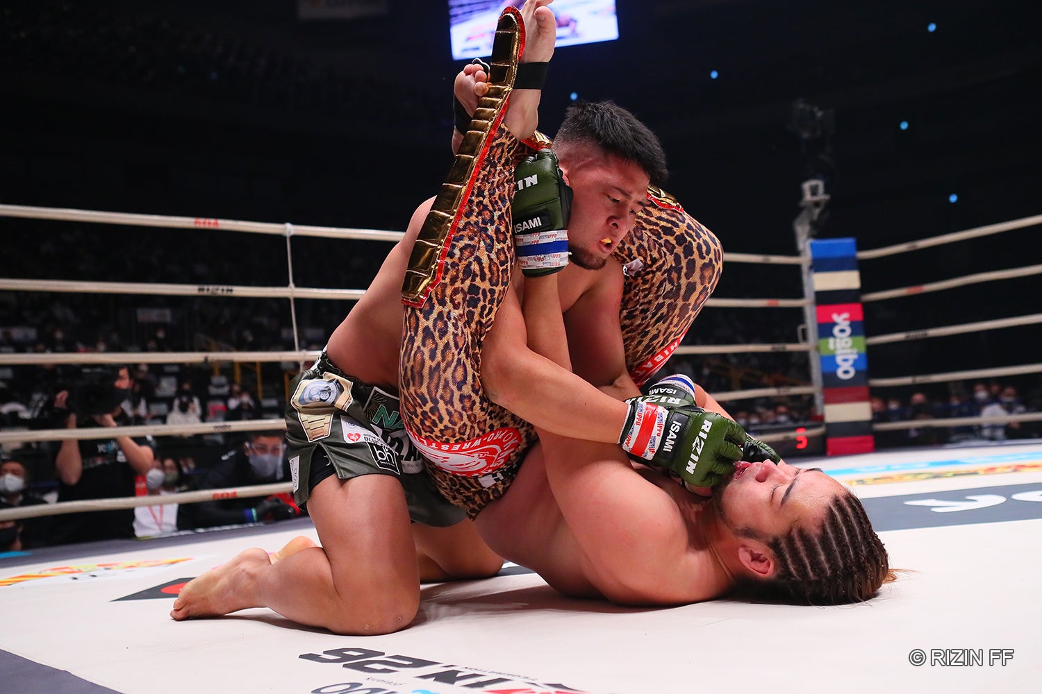 シバターVSHIROYA（C）RIZIN FF