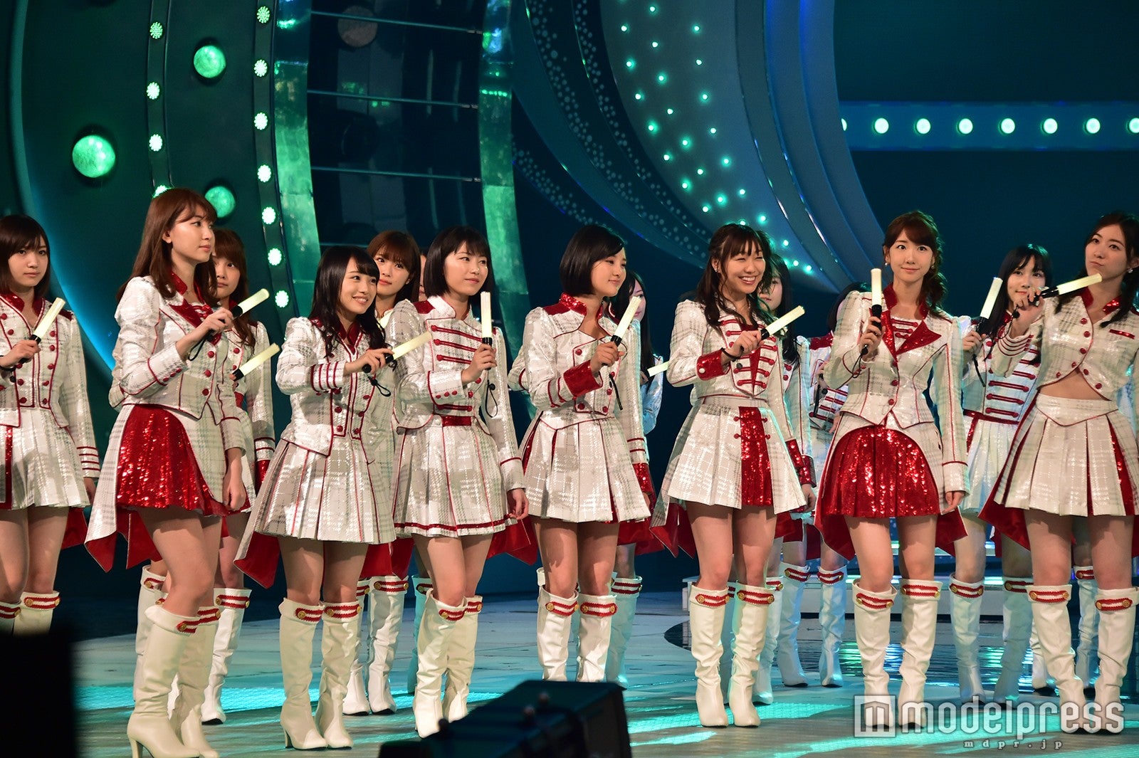 AKB48／写真はリハーサル時（C）モデルプレス