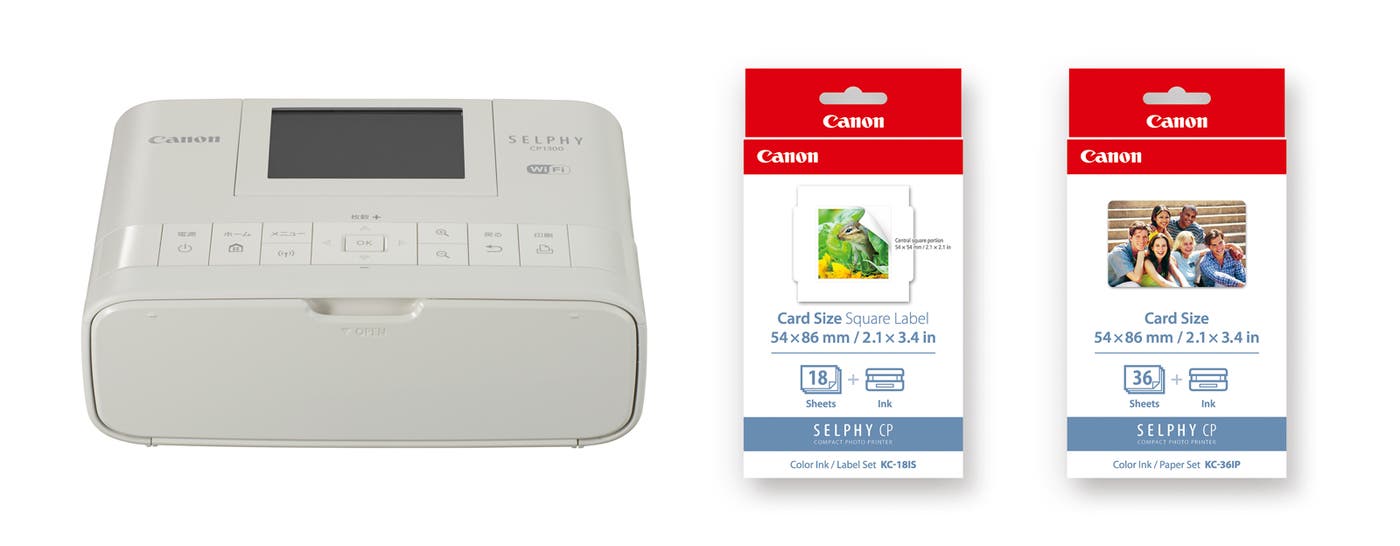 SELPHY CP1300 カードプリントキット(ホワイト)