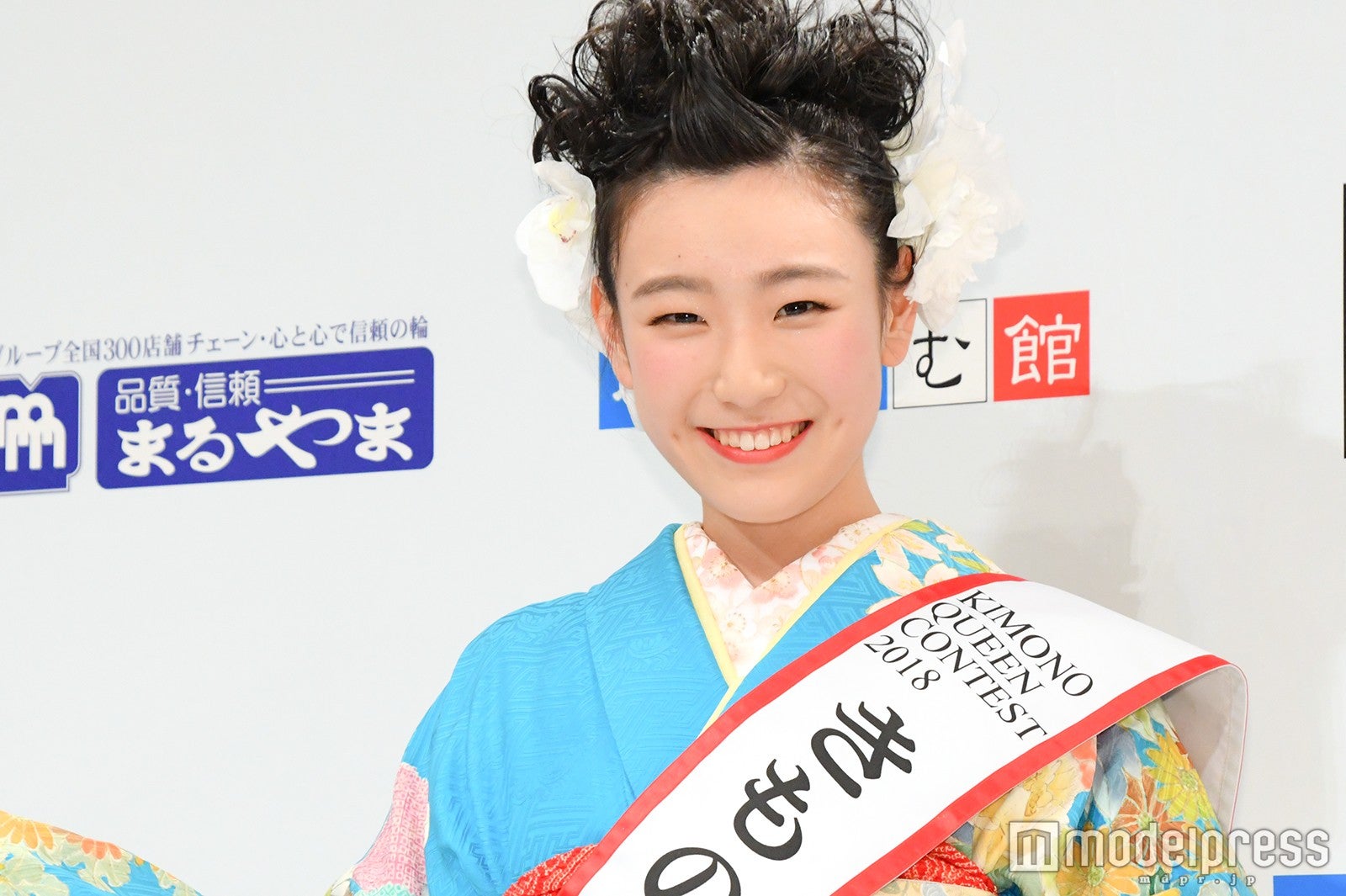 「きものクイーンコンテスト2018」グランプリの川手菜々子さん （C）モデルプレス