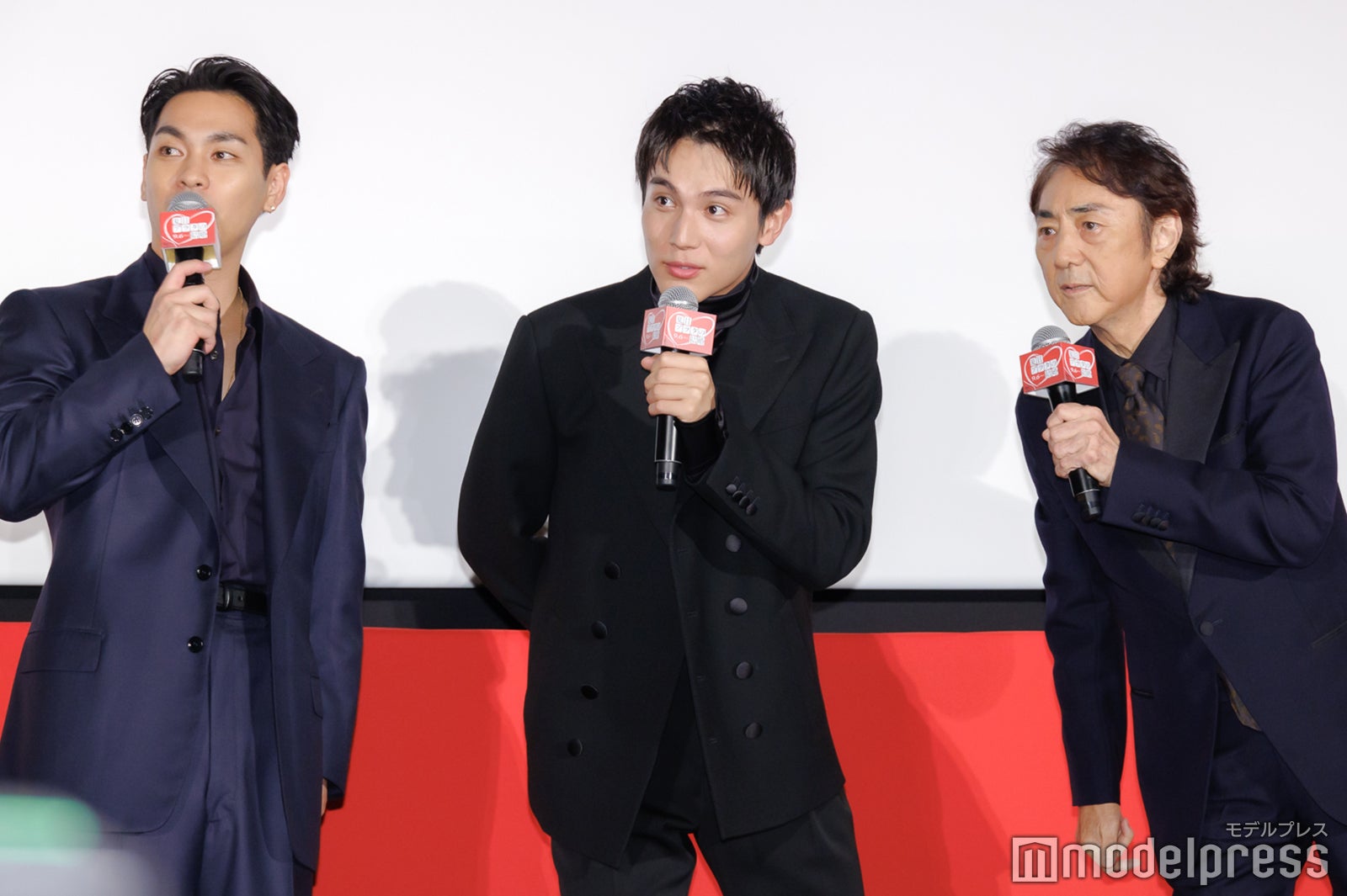 柳楽優弥、中川大志、市村正親（C）モデルプレス