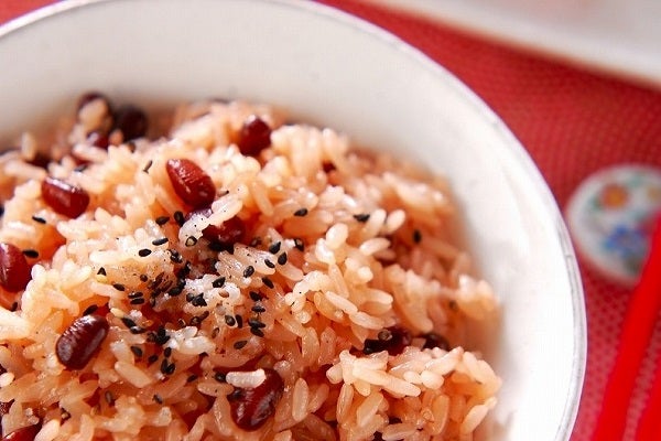 炊飯器で!もちもちお赤飯