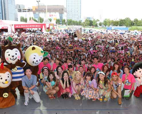 E-girlsもパフォーマンス 白熱のピーヒャラダンス選手権が開催