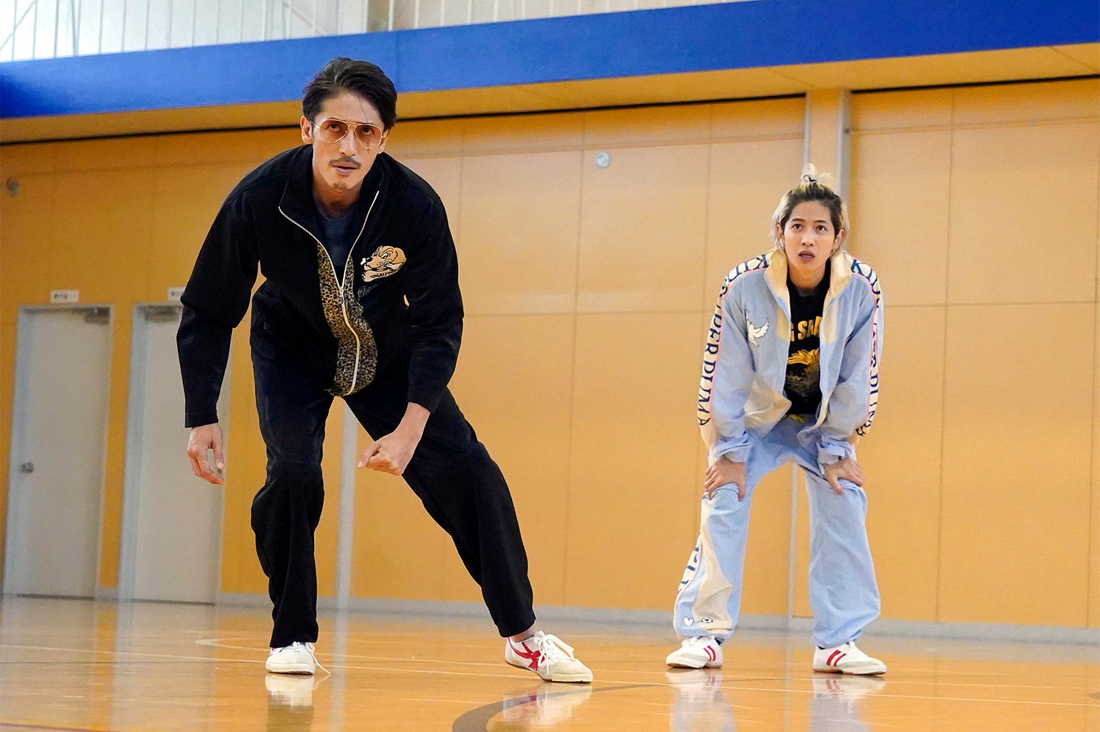 玉木宏、志尊淳「極主夫道」第4話より（C）日本テレビ・読売テレビ