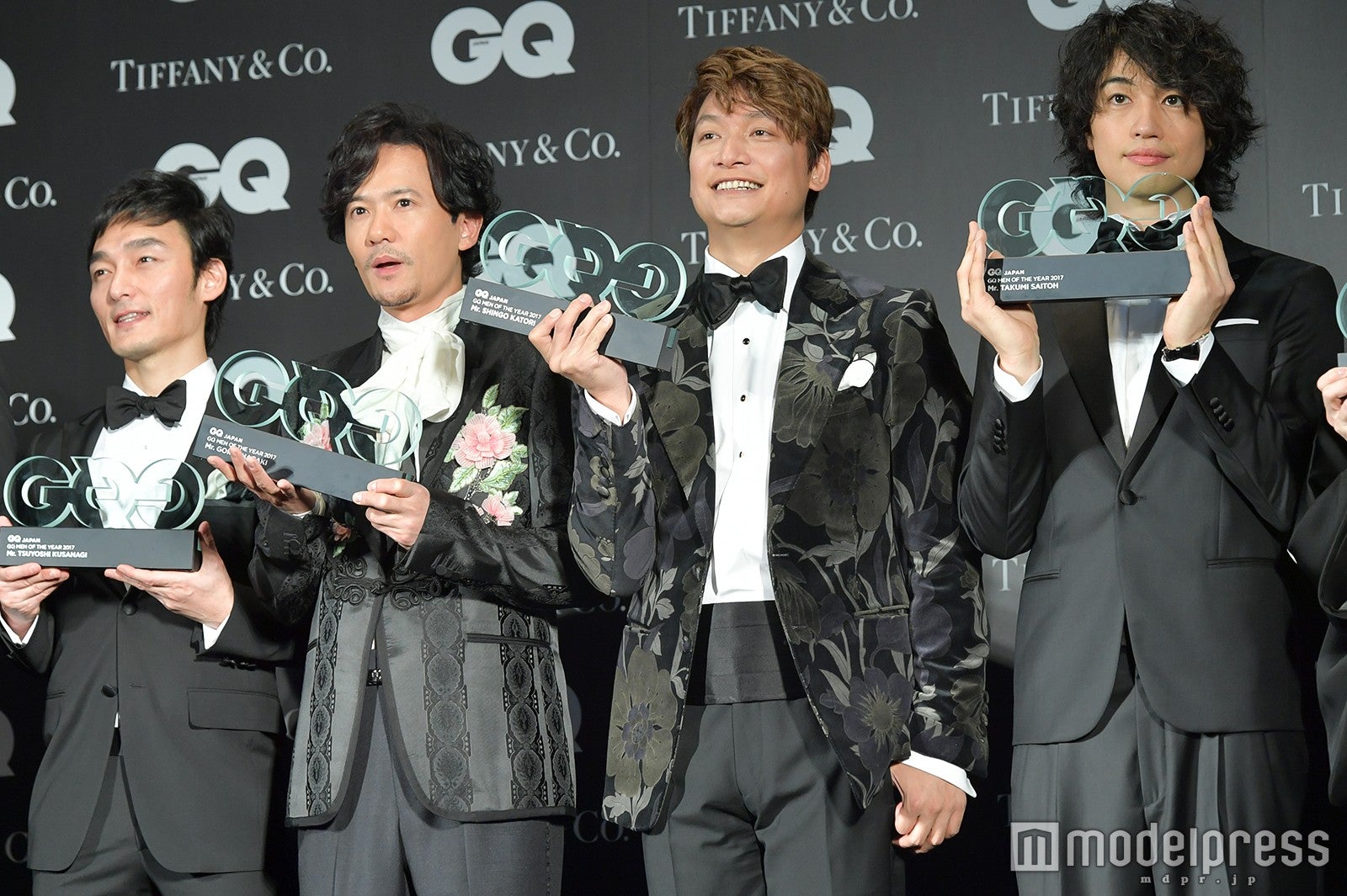 草なぎ剛、稲垣吾郎、香取慎吾、斎藤工 （C）モデルプレス