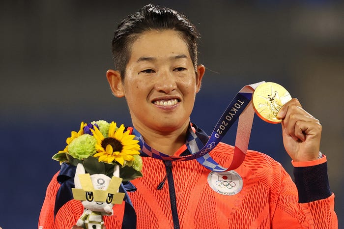 上野由岐子/Photo by Getty Images